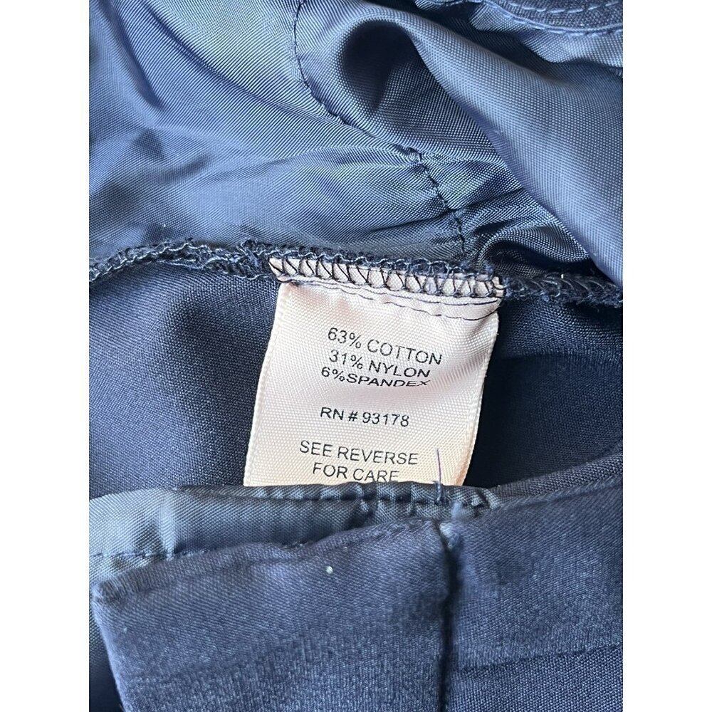 Philosophy Apparel Women's Blue Slant Pocket Ankle Pant Size 8 - Picture 4 of 9